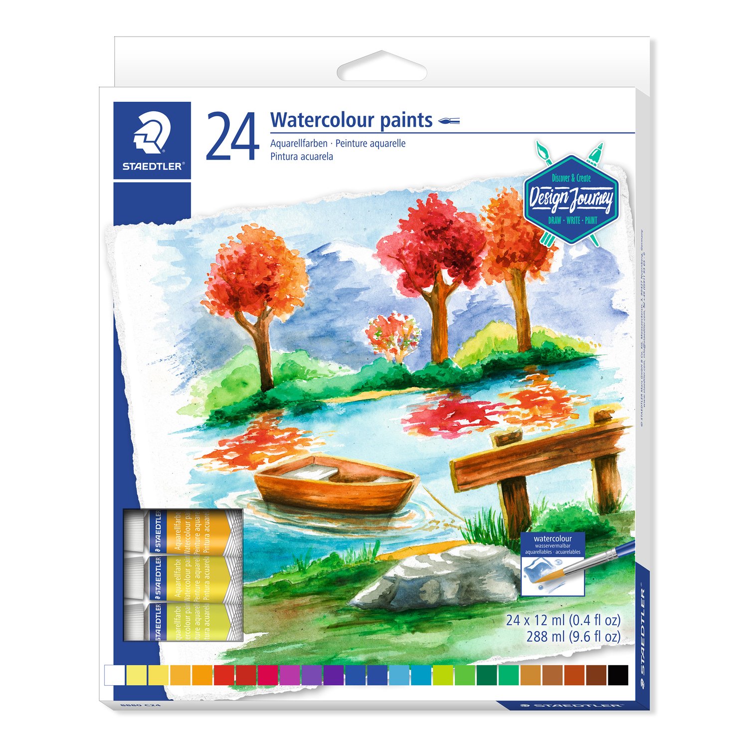 TEMPERE 24/1 STAEDTLER 12ml DESIGN JOURNEY 8880 C24