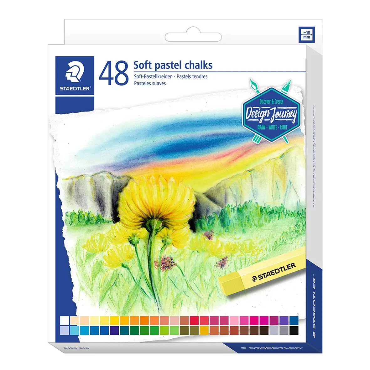 STAEDTLER KREDE PASTELNE KARAT 48/1 2430 C48