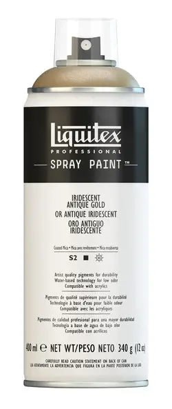 AKRILNA BOJ AU SPREJU 400 ML ANTIK ZLATNA LQX PRO