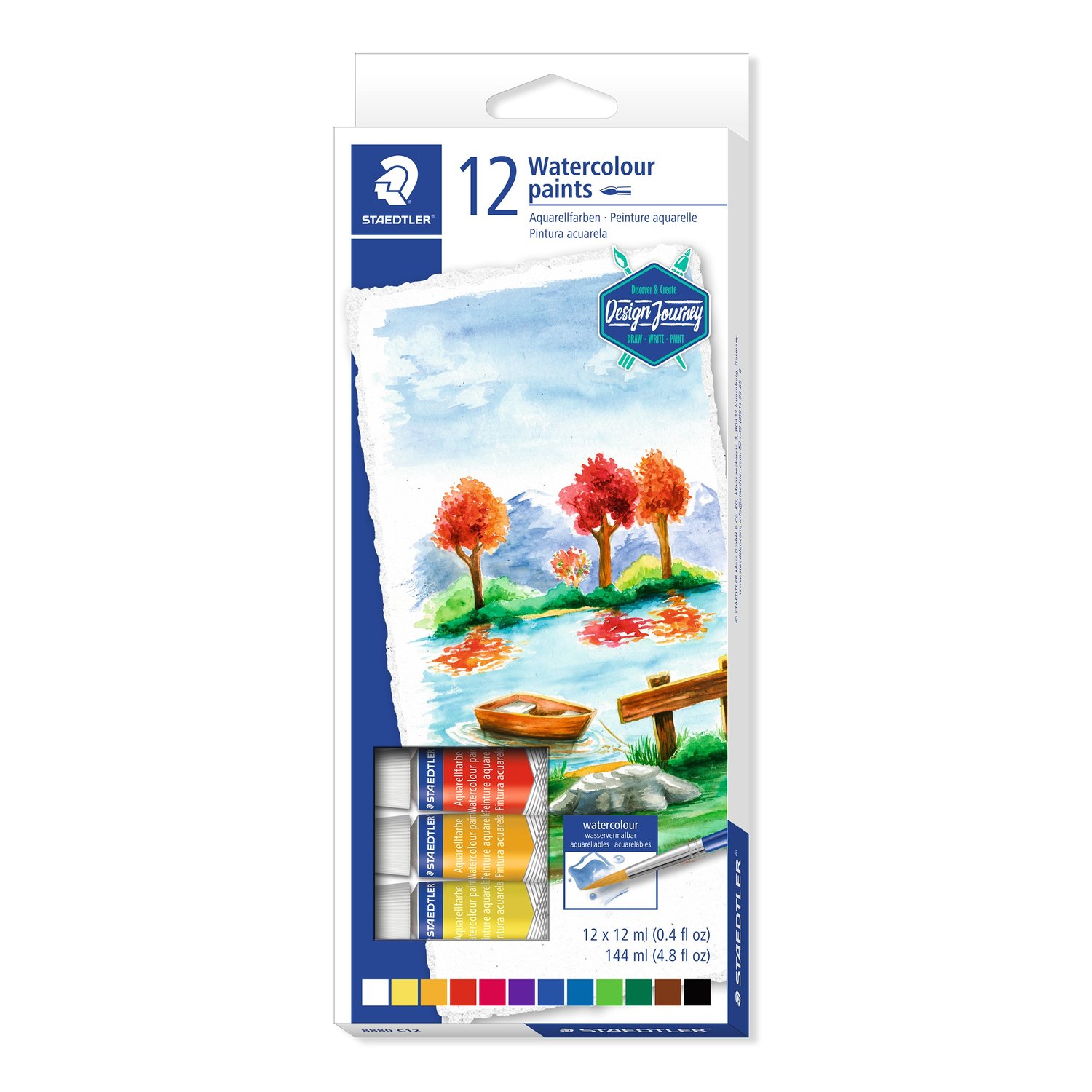 TEMPERE 12/1 12ml STAEDTLER DESIGN JOURNEY 8880 C12